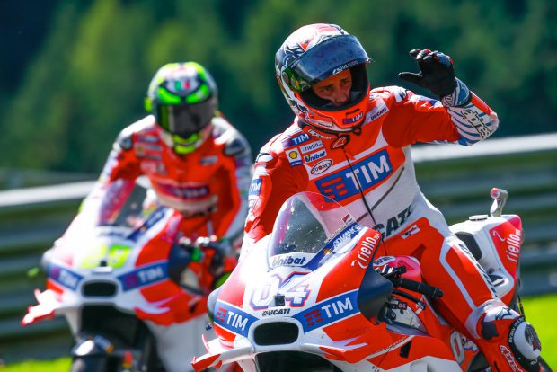 MotoGP Autriche : victoire Andrea IANNONE et DOVIZIOSO