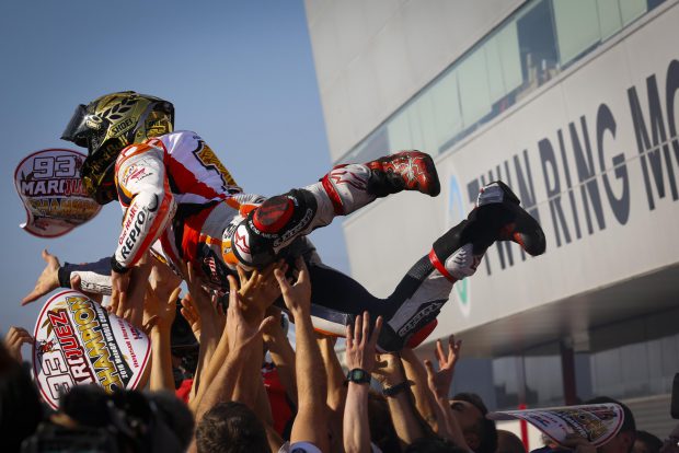 Marc Marquez champion du monde MotoGP
