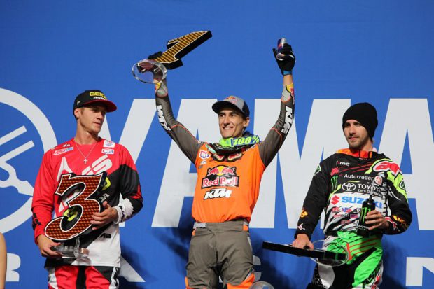 Supercross Paris-Lille : Victoire français Marvin Musquin