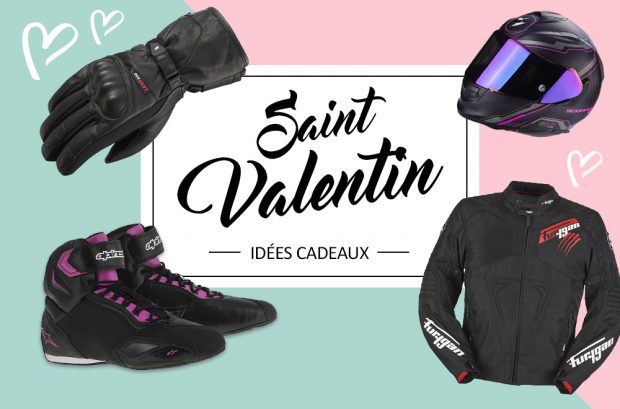 Idées cadeaux moto Saint-Valentin