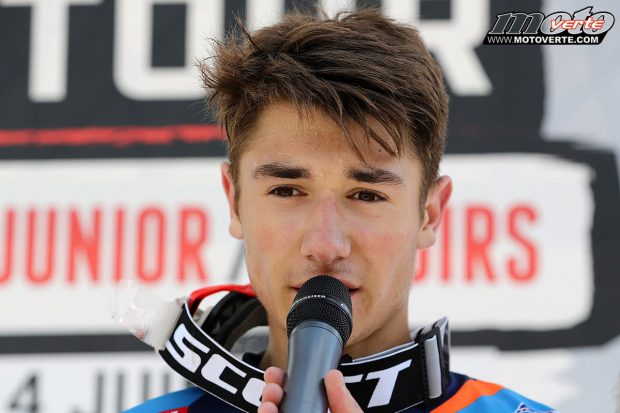 Calvin FONVIEILLE Champion de France 125cc Junior 2017