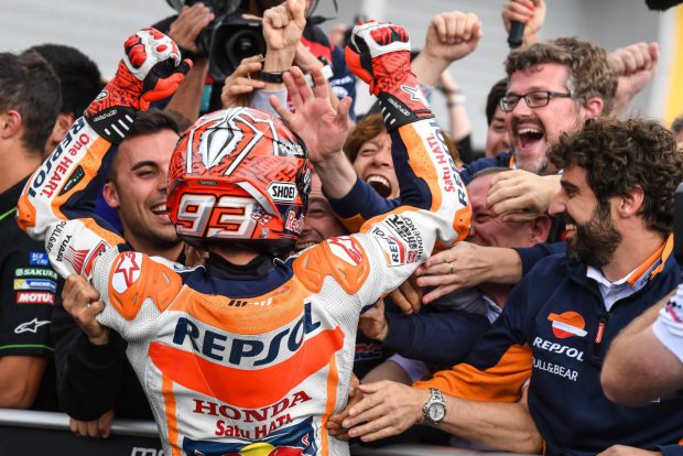 Victoire Marc MARQUEZ au GP d'Allemagne