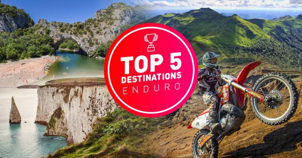 Top 5 destinations enduro en France