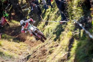 Antoine Alix en enduro à Langeac