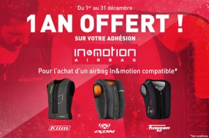 Gilets airbag In&Motion - Dafy Moto