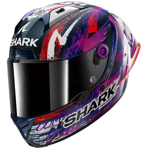 Casque intégral moto Shark Aeron GP carbone piste
