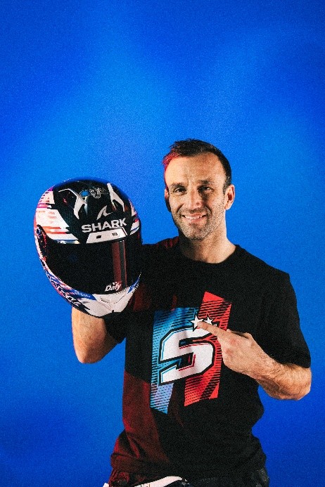 Johann Zarco - Casque Shark Aeron GP Replica Zarco GP de France 2026